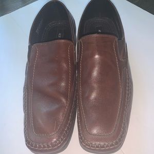 Alfani brown slip on loafers men’s